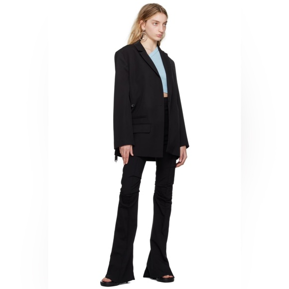 JACQUEMUS LA MAILLE ASCU TOP BLUE GREY - Picture 4 of 9